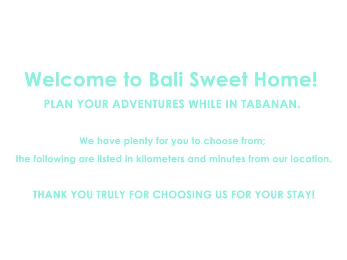 Coliving Bali Sweet Home Kost Lengkap Di Tabanan Kota Exteriér fotografie